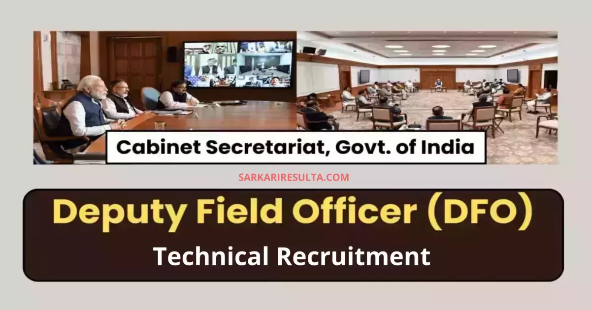 Cabinet Secretariat DFO Tech Recruitment